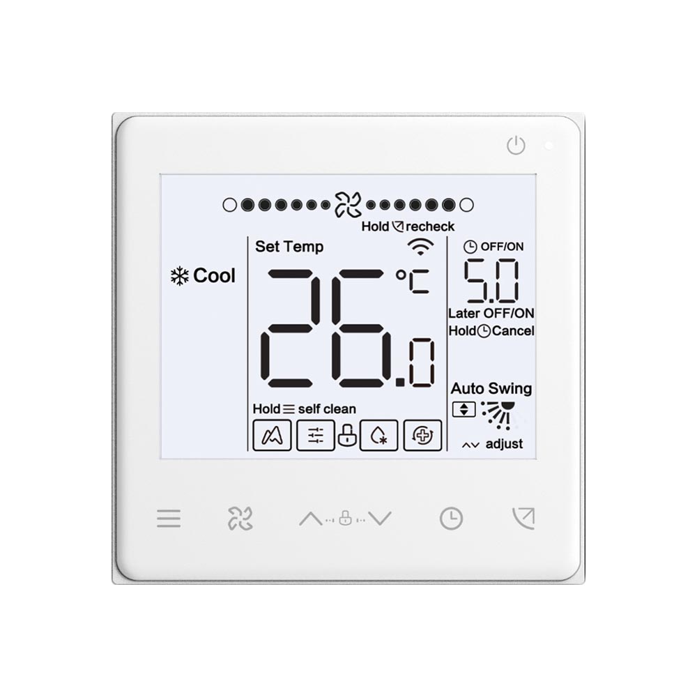 Eenvoudige wandbediening t.b.v. HRV-3
