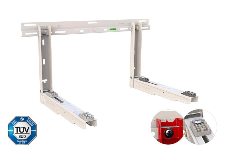 Wandbeugel 440L Wit